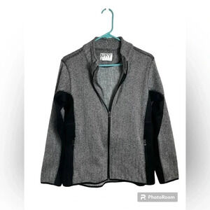 Marc New York Herringbone Black and white Sweater size Medium